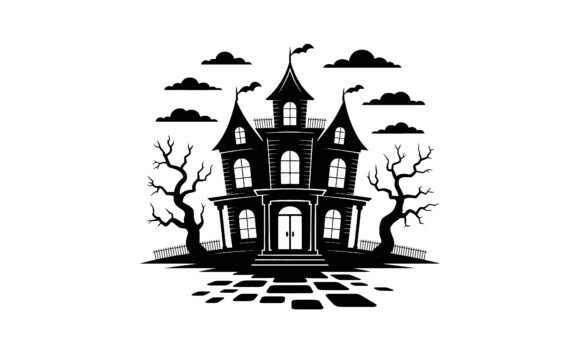 Download Spooky Haunted House Vector - Haunted house vector Collection